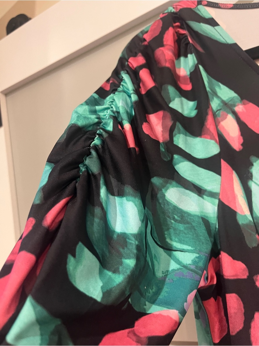 torrid Black and Pink Floral Dress - Picture 4 of 4